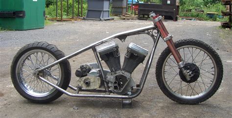 Custom Bobber Frame From Motoxcycle Mxc Uses Wrought Iron Pieces From
