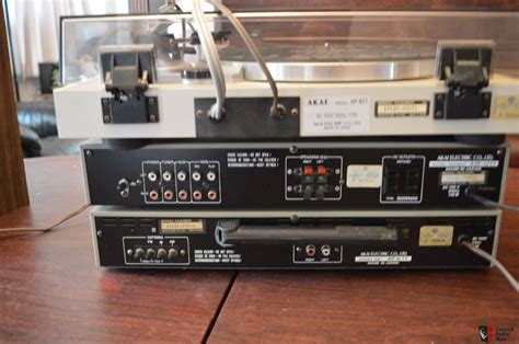 Vintage Akai Stereo System Turntableamptunerspeakers Photo 3248551