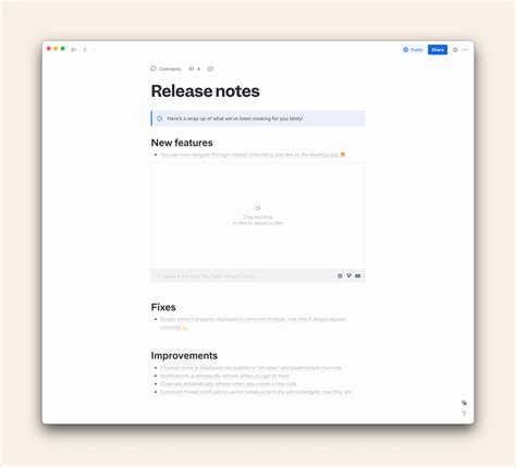A Guide To Release Notes Plus A Free Template Examples