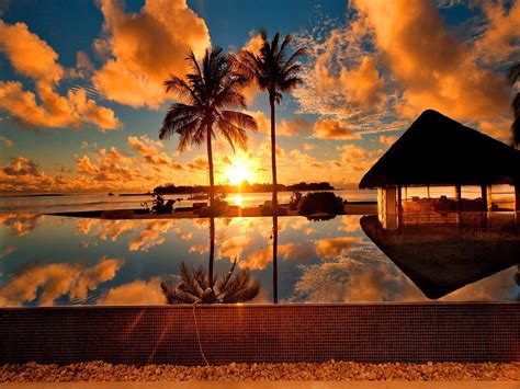 Tropical Sunrise Wallpapers Top Free Tropical Sunrise Backgrounds WallpaperAccess