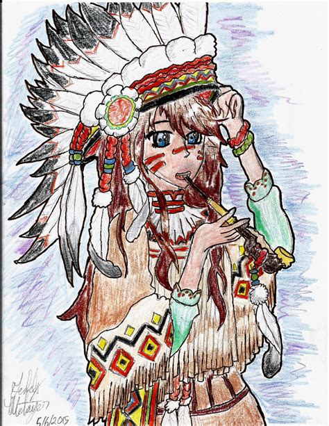 Anime Native American Girl By Percius388 On Deviantart