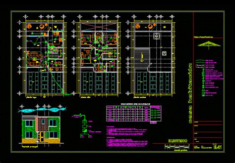 Electric Home Plan Dwg Block For Autocad Designs Cad