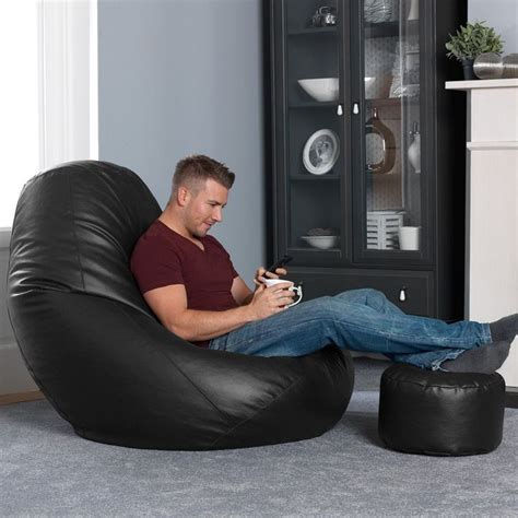 We've tested & reviewed the top bean there's two different positions available with this bean bag chair, you can lay it down flat like a most traditional gaming chairs and some bean bag chairs for adults feature a seat made with a. Extra Large Bean Bag Chairs for Adults Ideas (With images ...