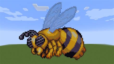I Made The Queen Bee From Terraria In Minecraft Out Of Pure Boredom