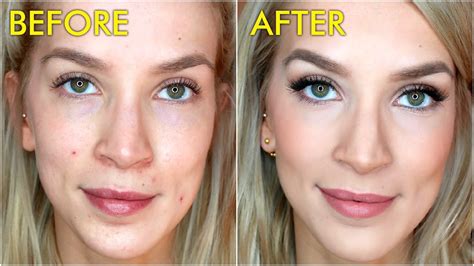 How To Cover Acne Blemishes With Makeup Leighannsays Youtube