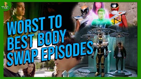 Top Ten 184 Worst To Best Power Rangers Body Swap Episodes Youtube