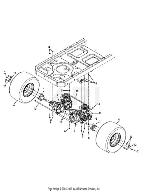 Front Wheel Parts Diagram
