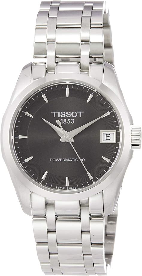 Amazon Com Tissot Couturier Powermatic 80 Womens Automatic Watch