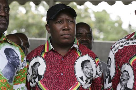 Eff leader julius malema has used the party's eighth birthday to criticise president cyril ramaphosa and his government for deploying . julius-malema - Zimbabwe Today