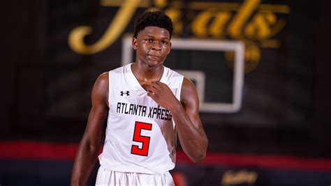 Five Star Guard Anthony Edwards Reclassifying To 2019 College