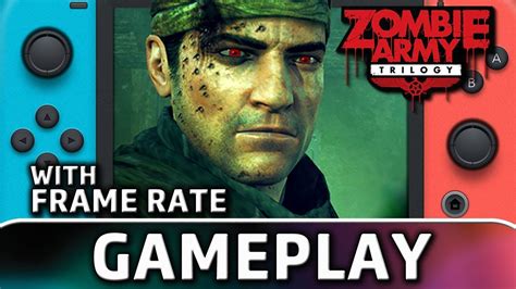 Zombie Army Trilogy First 10 Minutes With Frame Rate On Switch Youtube