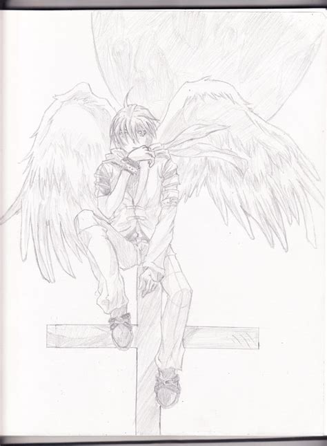 Angel Anime Drawing At Getdrawings Free Download