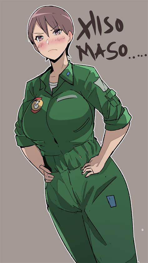 Rule 34 Big Breasts Clothed Dragon Pilot Flight Suit Hisone To