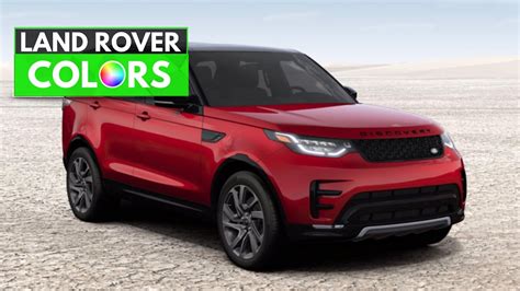 2017 Range Rover Discovery Colors Youtube