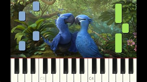 piano tutorial fly love from rio jamie foxx 2011 with free sheet music acordes chordify