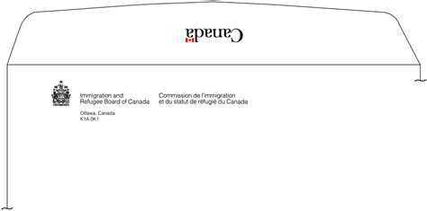 Use the return envelope included in the forms booklet. Envelopes, Letter, White (Arms of Canada) - Canada.ca