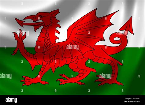 Flag Of Wales Stock Photo Alamy