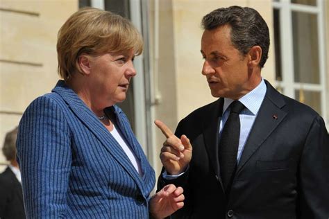 Merkel Et Sarkozy Se Sont Entretenus