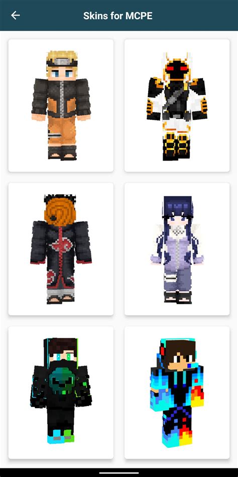 Android İndirme Için Ninja Skins For Minecraft Pe Apk