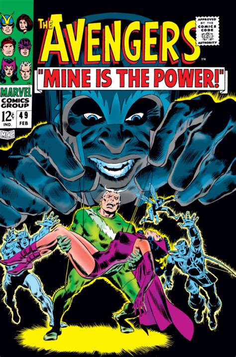 Avengers Vol 1 49 Marvel Database Fandom Powered By Wikia