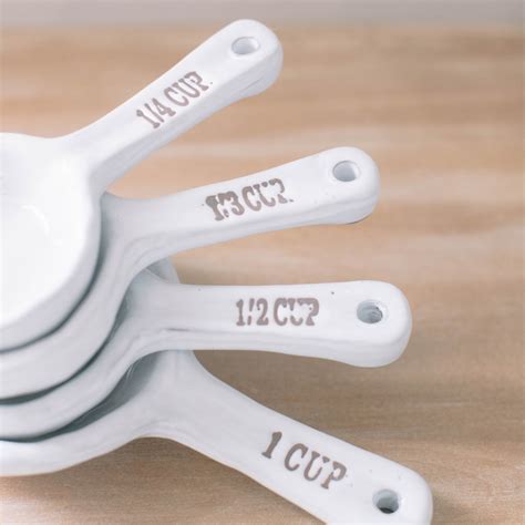 White Measuring Cups Pcb Home