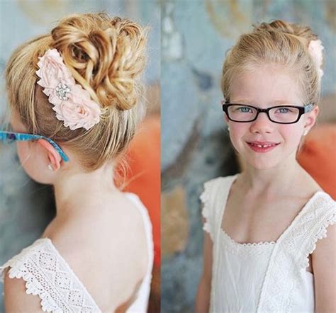 Aren't these teenage girl hairstyles for school easy to make? 20 Flawless Flower Girl Hairstyles