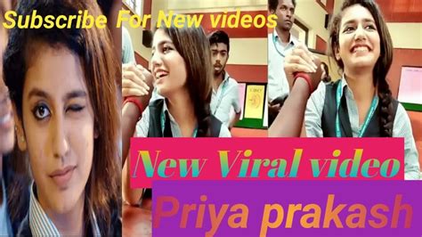 Priya Prakash New Video Viral YouTube