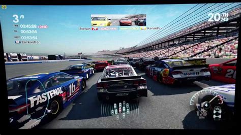 I expect faster loading time between modes * i expect to see the choose cone and yellow line rule being apart of next year game and black flag rules accurately present to the racer playing the game. Nascar the Game 2013 (256GB) Surface Pro 2 - 1080p Low settings Review (5 Wide Racing) - YouTube