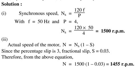 What Is Slip In Induction Motor Explanation Formula And Its