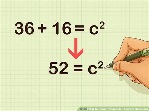 It is an important formula that states the following: 4 Ways to Solve Pythagoras Theorem Questions - wikiHow