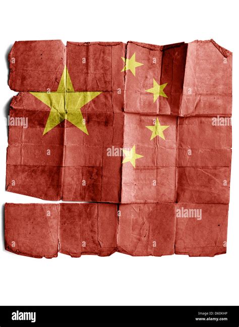 Old Chinese Flag Hi Res Stock Photography And Images Alamy
