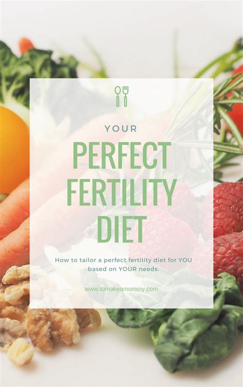 Your Perfect Fertility Diet Tailoring The Diet To Your Diagnosis To Make A Mommy