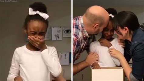 Girl Learns Shes Being Adopted And Her Reaction Will Bring Tears To Your Eyes Abc7 Los Angeles