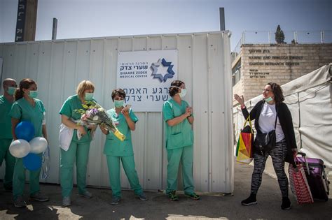 jerusalem hospital chief voices cautious optimism over virus statistics the times of israel