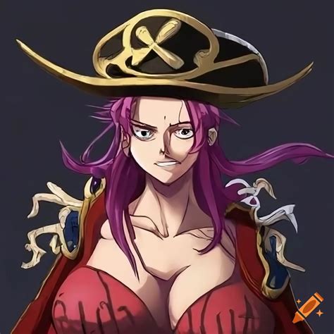 Female Pirate Captain In One Piece Style On Craiyon
