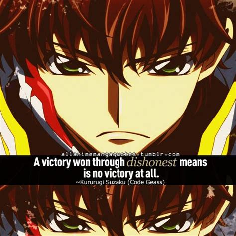 A Victory Won Through Dishonest Means Is No Victory At All ~kururugi
