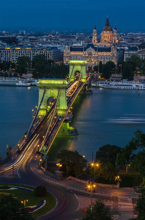 Chain Bridge Budapest Bridge Bridges Cityscape Budapest Hungary