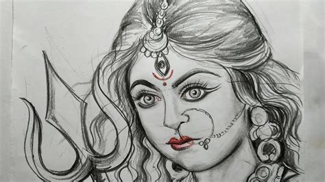 Update More Than Durga Images Sketch Seven Edu Vn