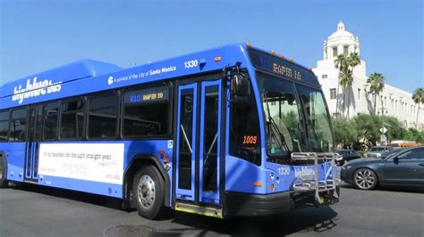 Big Blue Bus Santa Monica Bound Gillig Brt 1330 Rt R10 At Alameda St