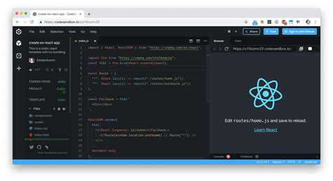 create-es-react-app - A create-react-app like template using only es-modules (no build step ...
