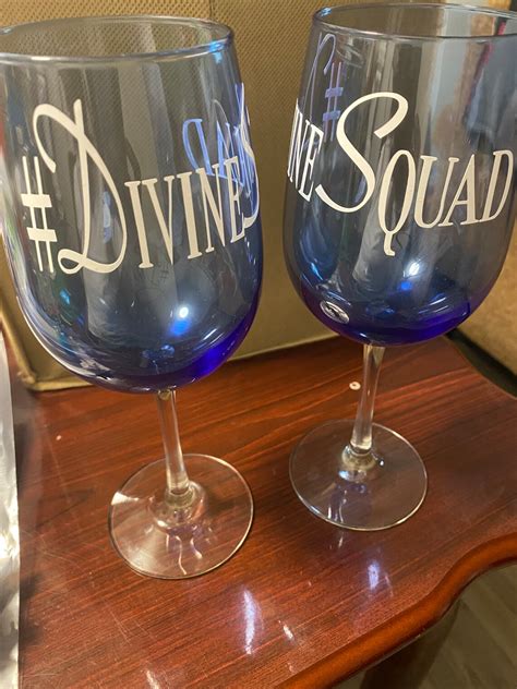 Custom And Personalized Drinking Glass Set Etsy