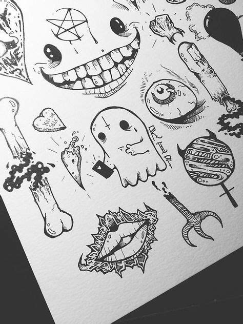 Best Illustration Art Ink Doodles Tat 50 Ideas Scary Drawings Creepy