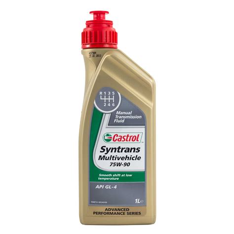 1 Litre Castrol Syntrans Multivehicle 75w90 Fully Synthetic Gear Oil