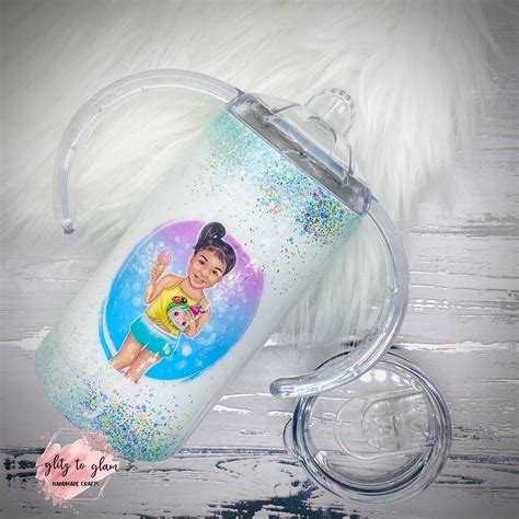 Sippy Cup Glitter Sippy Cup Sippy Cup Tumbler Personalized Etsy