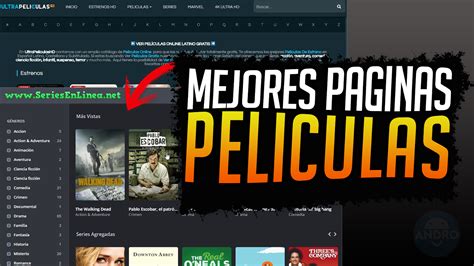 Las Mejores Paginas Para Ver PelÍculas Androsistemas