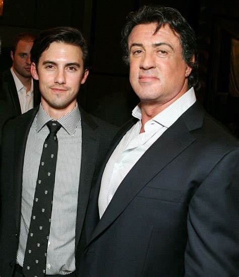 Sylvester Stallone And His Son