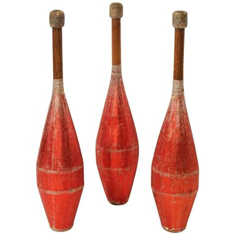 Vintage Carnivalcircus Bowling Pins For Sale At 1stdibs