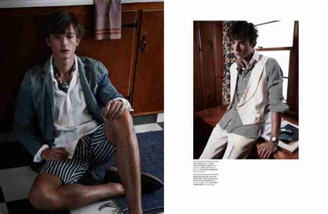 Abel Van Oeveren Stars In The Cabin For Manifesto Editorial The Fashionisto