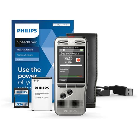 Philips Pocket Memo Voice Recorder Dpm6000 Digital Recorders