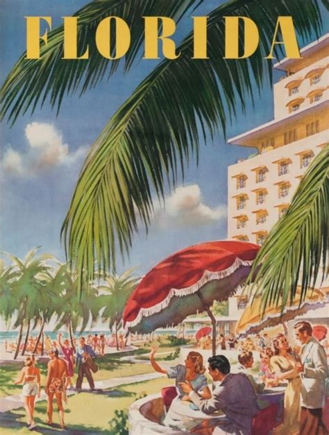 Vintage Florida Travel Postcard
